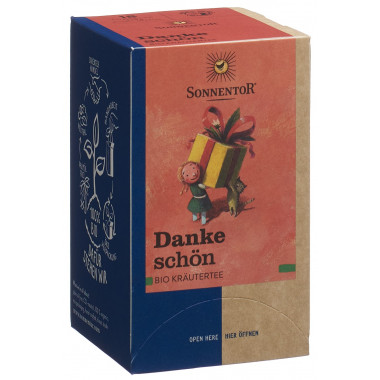 Sonnentor Dankeschön Tee BIO 18 Btl 1.5g Sonnentor Dankeschön Tee BIO 18 Btl 1.5g