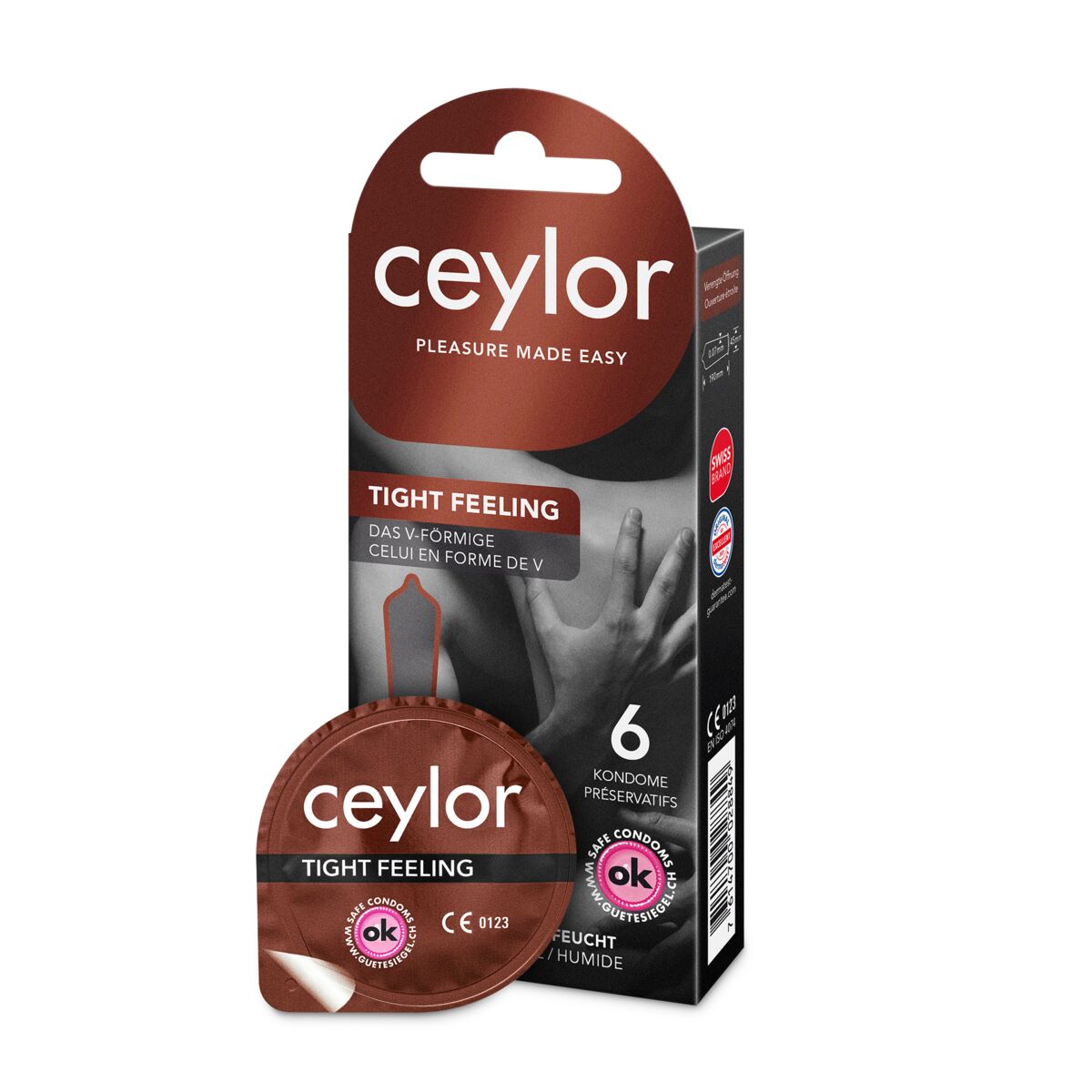 ceylor® Tight Feeling Präservativ 6 Stück ceylor® Tight Feeling Präservativ 6 Stück