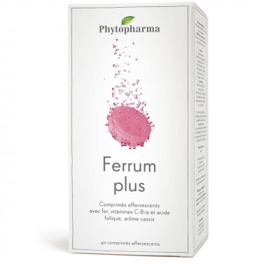 Phytopharma Ferrum Plus BrauseTabletten 40 Stück Phytopharma Ferrum Plus BrauseTabletten 40 Stück