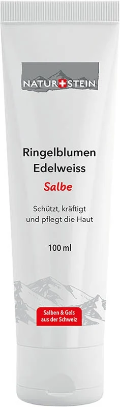 NATURSTEIN Ringelblumen Edelweiss Salbe Tube 100ml