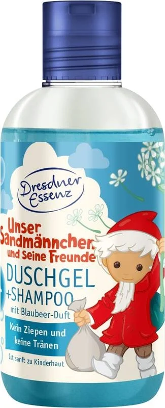 Dresdner Duschgel Sandmann 2 in 1 Blaubeere 250ml
