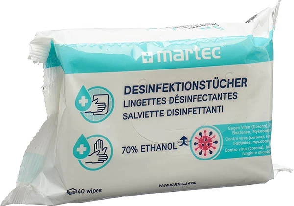 Martec Desinfektionstücher Btl 40 Stück