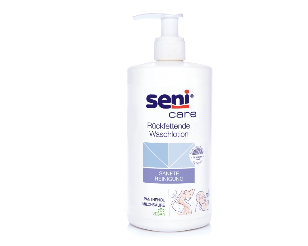 Seni Care Waschlotion rückfettend vegan Fl 500ml