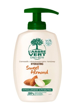 L'ARBRE VERT Öko Handseife mit Mandel 300ml
