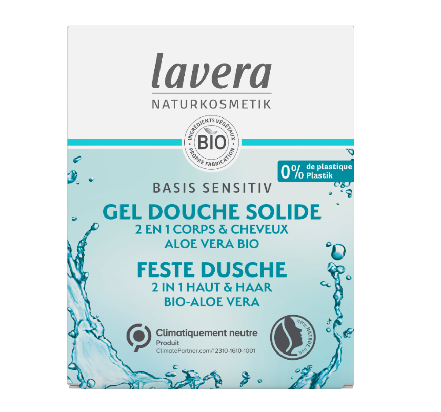 LAVERA Feste Dusche Haut&Haar basis sens 50g