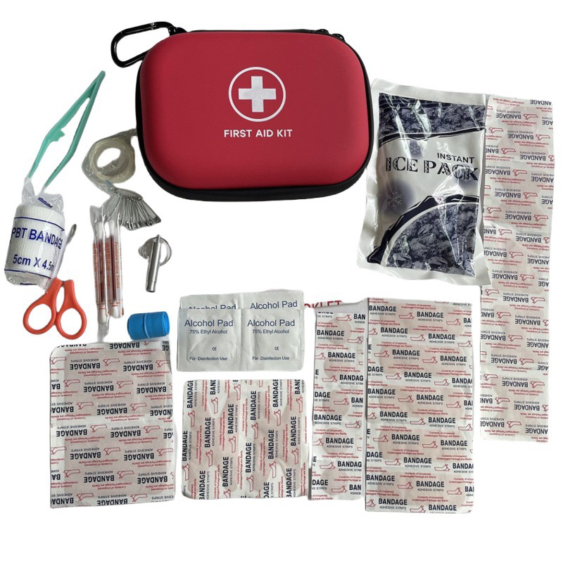 Erste-Hilfe-Set Outdoor & Reise, wasserdicht, 25-teilig