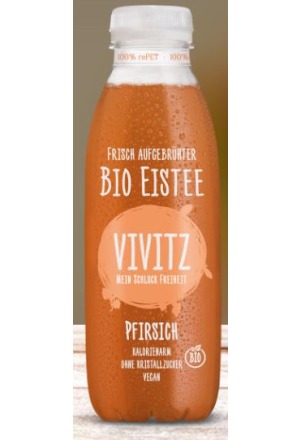 VIVITZ Bio Eistee Pfirsich 6 x 0.5lt