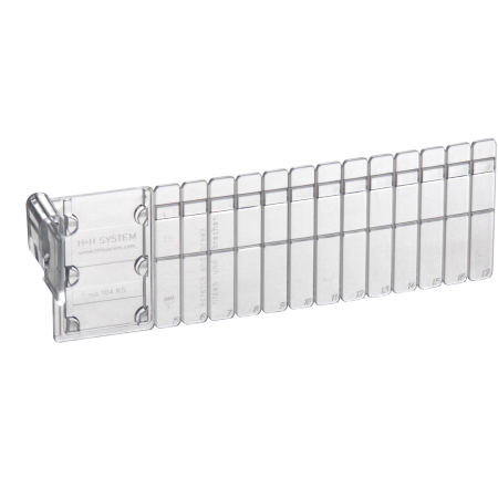 ADRO Schiebeteiler 55x170mm ohne Kartentasche ADRO Schiebeteiler 55x170mm ohne Kartentasche