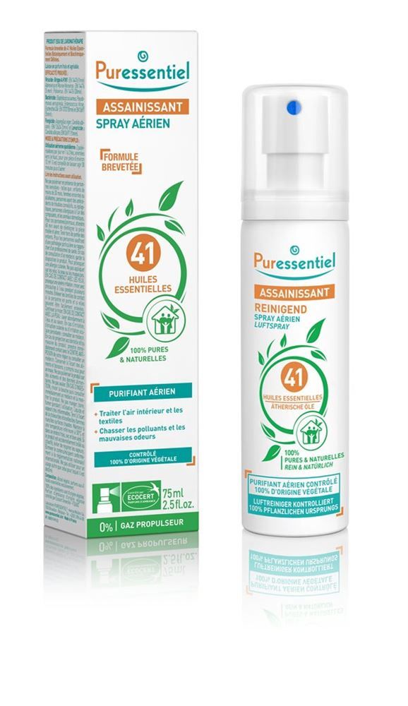 Puressentiel Reinigender Luftspr 41 äth Öle 75ml Puressentiel Reinigender Luftspr 41 äth Öle 75ml