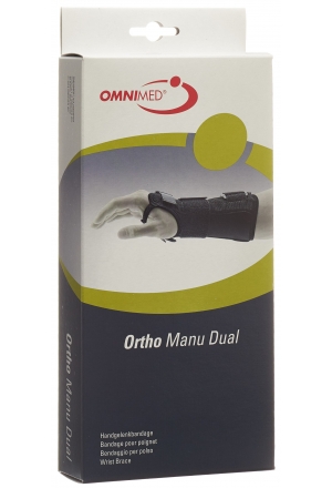 OMNIMED Ortho Manu Dual Handgelenkba M schwarz OMNIMED Ortho Manu Dual Handgelenkba M schwarz