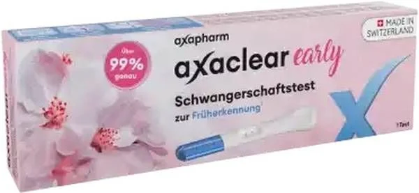 axaclear early Schwangerschaftstest