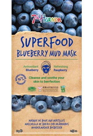 7TH HEAVEN Mud Mask Superfood Bluberry 10g