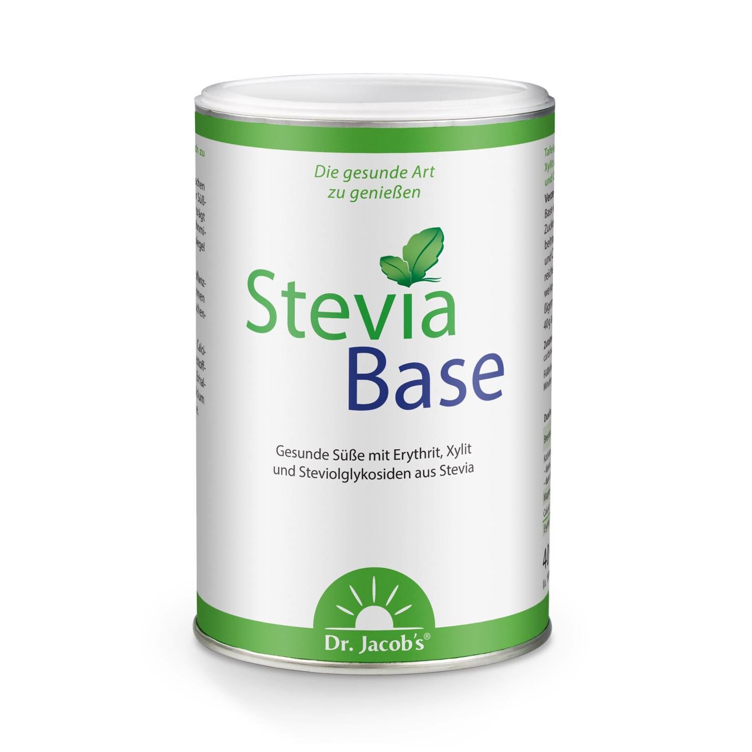 DR. JACOB'S SteviaBase Pulver Ds 400g DR. JACOB'S SteviaBase Pulver Ds 400g