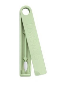 LastSwab Beauty wiederverwenbares Wattestäbchen grün