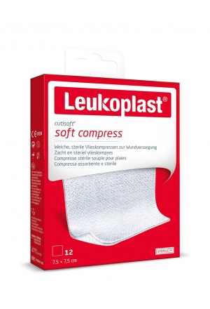 Leukoplast Cutisoft 7.5x7.5cm 12 Stück