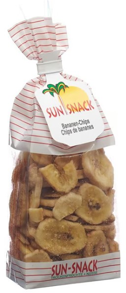 Sun Snack Bananen-Chips Btl 120g