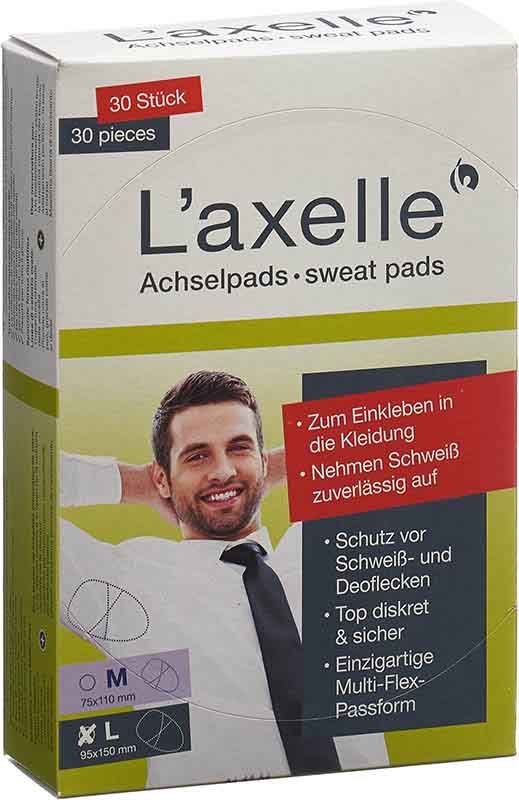 L'AXELLE Achselpads L 30 Stück