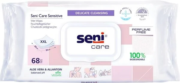 Seni Care Feuchttücher sensitiv 68 Stück