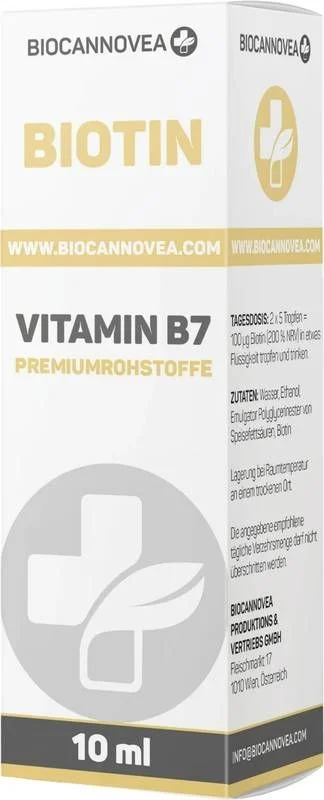 BIOCANNOVEA Biotin Vitamin B7 (n) Fl 10ml BIOCANNOVEA Biotin Vitamin B7 (n) Fl 10ml