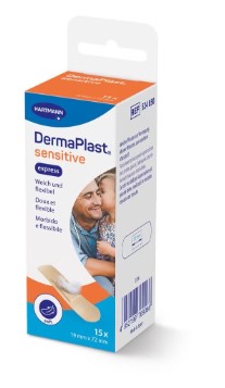 DermaPlast® Sens Express Strips 19x72mm 15 Stück