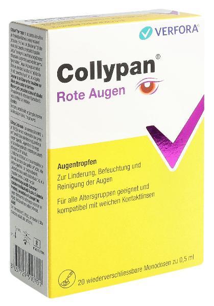 COLLYPAN Rote Augen 20 Monodos 0.5ml