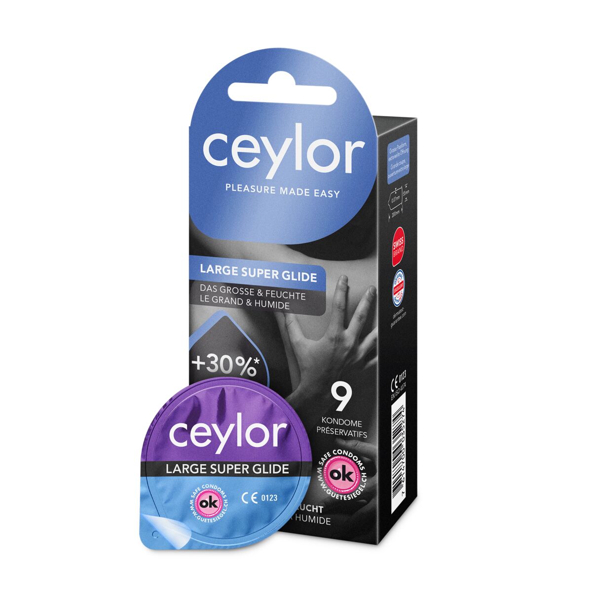 ceylor® Large Super Glide Präservativ 9 Stück ceylor® Large Super Glide Präservativ 9 Stück
