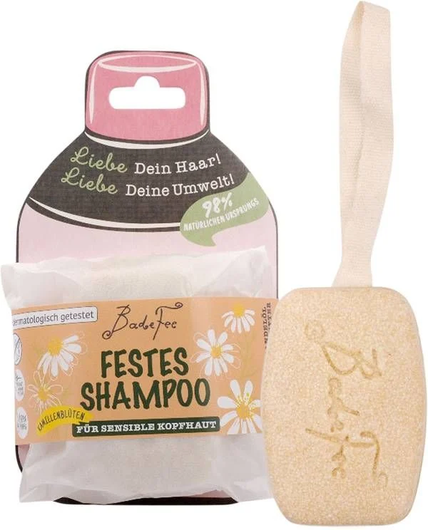 BO COSMETIC Badefee festes Shampoo Kamillenbl 80g