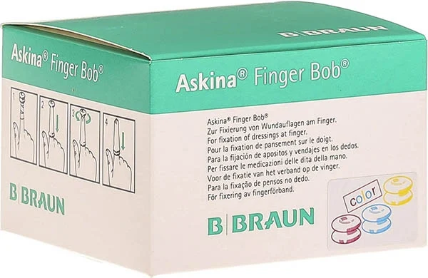 Askina Finger Bob 180mm farbig 72 Stück