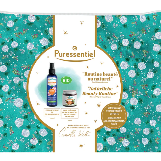 Puressentiel Weihnachtsbox natürliche Ausstrahlung Gesicht und Haare Puressentiel Weihnachtsbox natürliche Ausstrahlung Gesicht und Haare