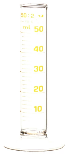 ASSISTENT Messzylinder 50ml niedere Form