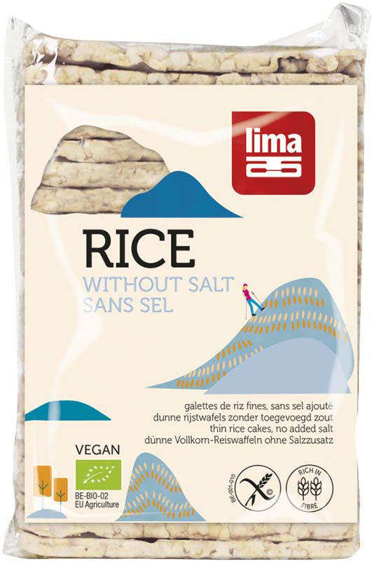 Lima Reiswaffeln dünn salzarm 130g