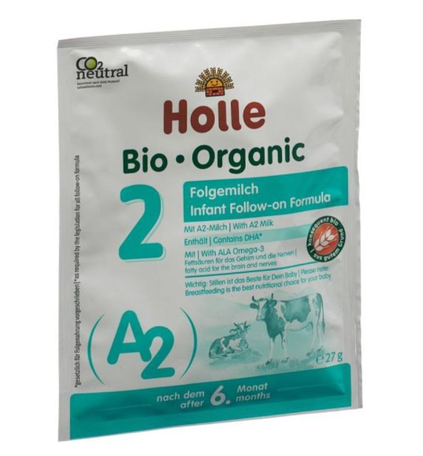 HOLLE Bio Folgemilch 2 Probe 15 x 27g
