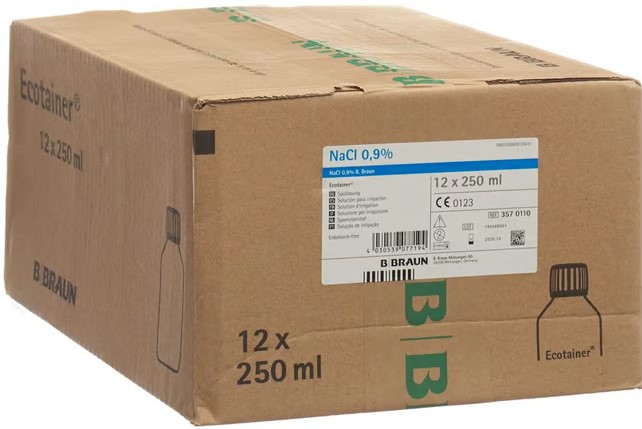 RINGER B. Braun Spül Lös 250ml Ecotainer 12 Stück