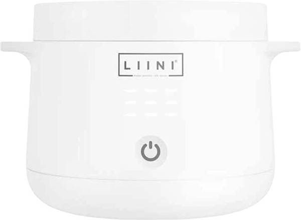 LIINI Babybreiwärmer für unterwegs Akku weiss