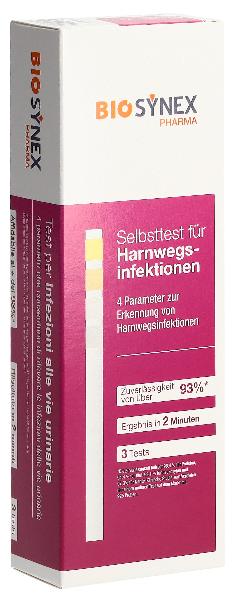 BIOSYNEX Selbsttest für Harnwegsinfektionen 3 Stück