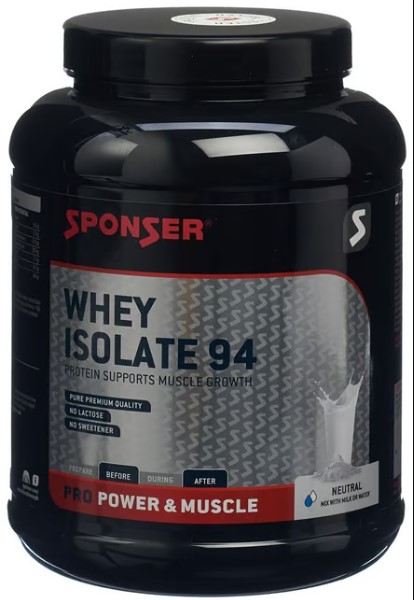 SPONSER® Whey Isolate 94 Neutral Ds 850g SPONSER® Whey Isolate 94 Neutral Ds 850g