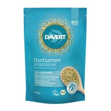 DAVERT Hanfsamen Doypack Bio 150g