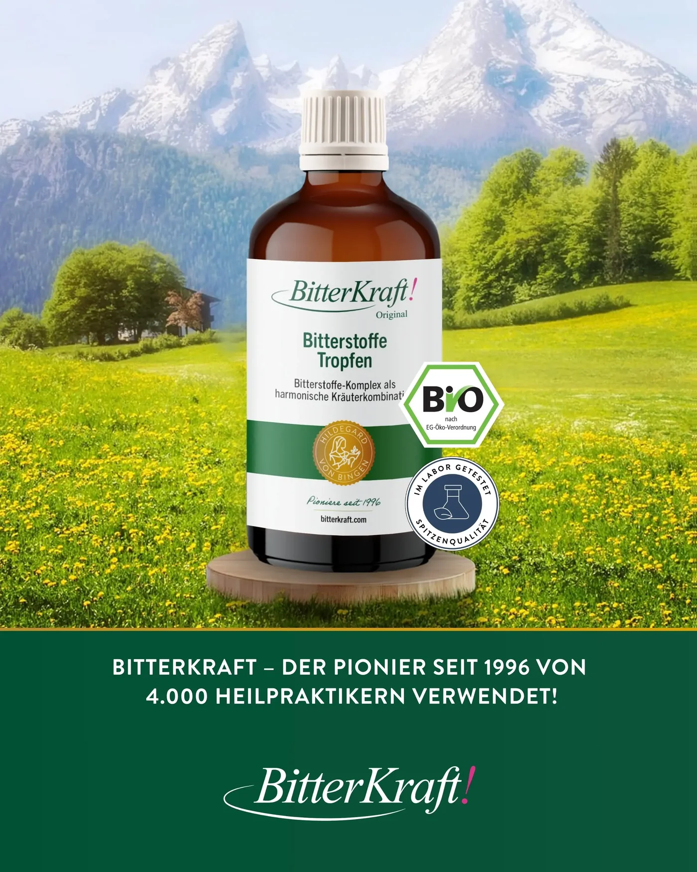 BitterKraft! Original Tropfen BIO 100ml