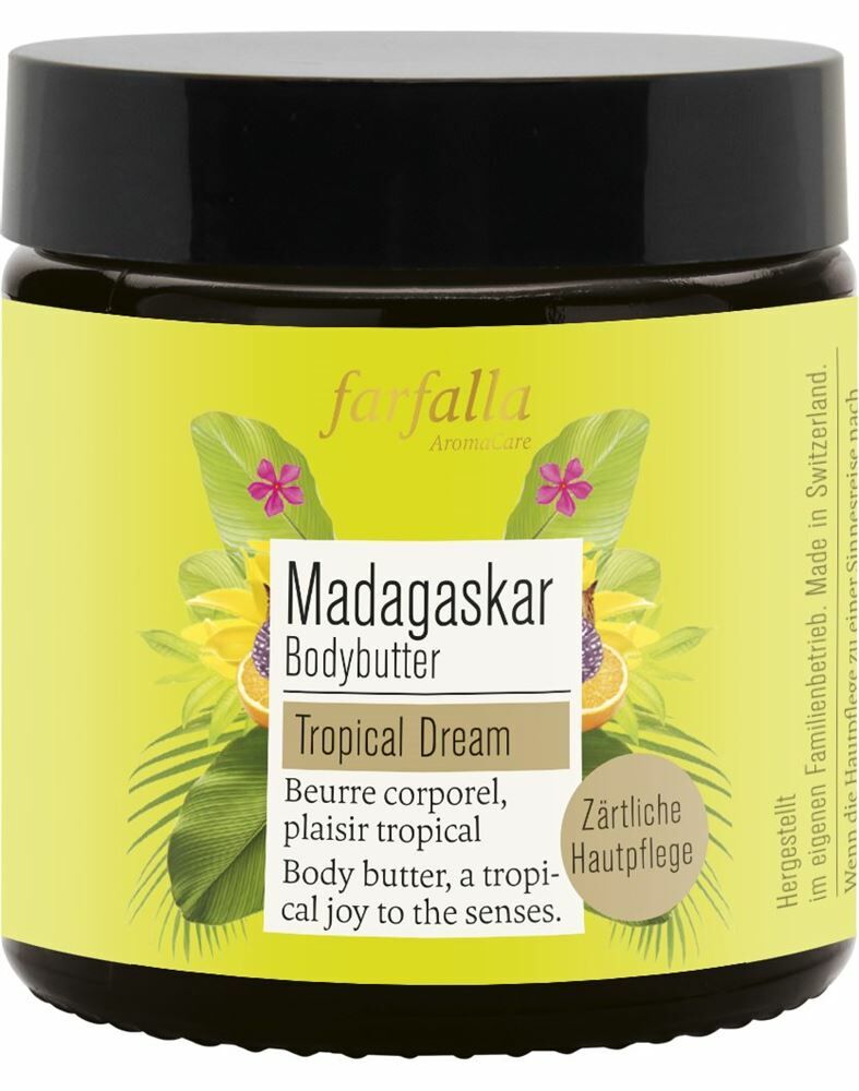 FARFALLA Bodybutter Madagaskar Topf 100ml FARFALLA Bodybutter Madagaskar Topf 100ml