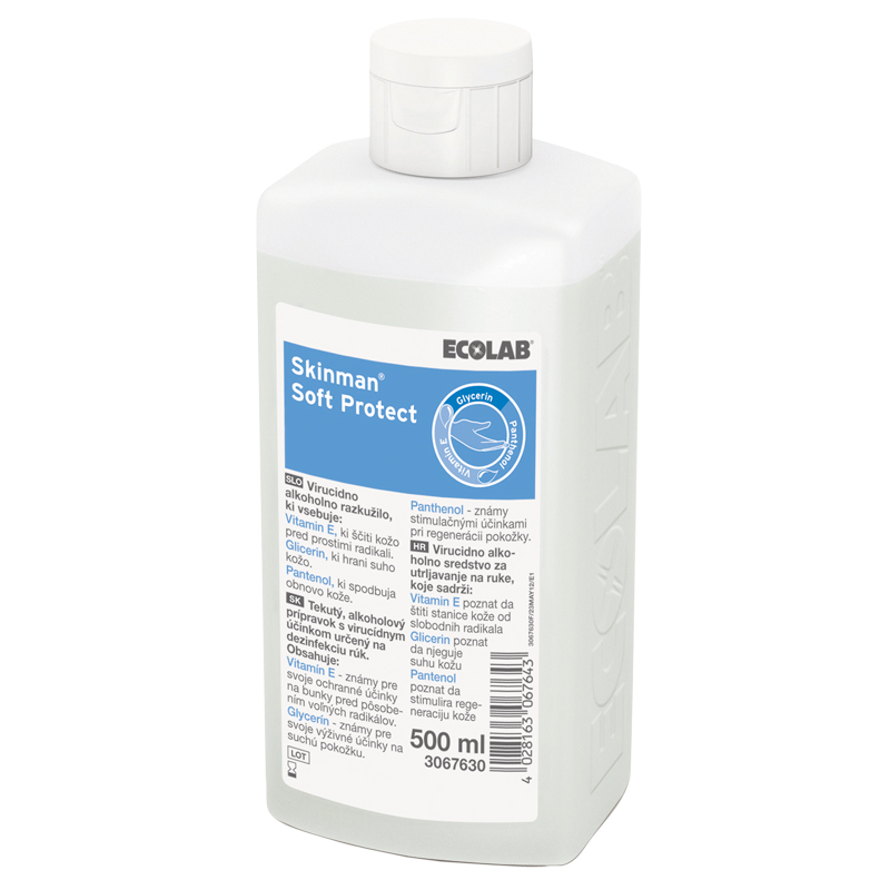 Skinman™ Soft Protect viruzide alkoholische Händedesinfektion 500ml