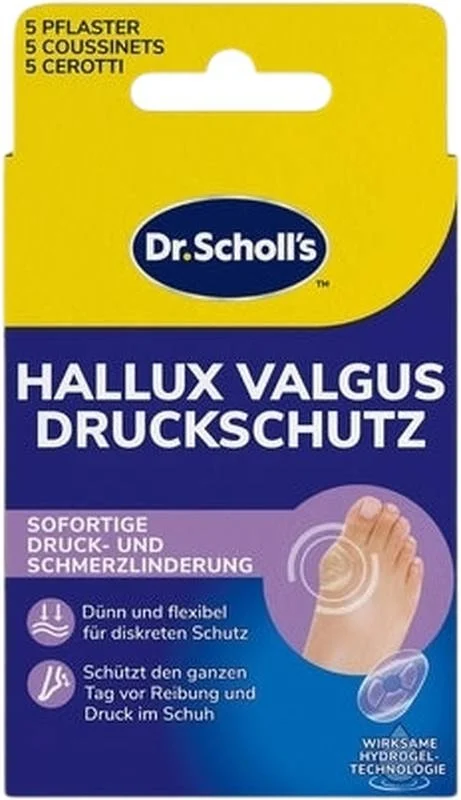 Scholl Druckschutz Hallux Valgus 5 Stück