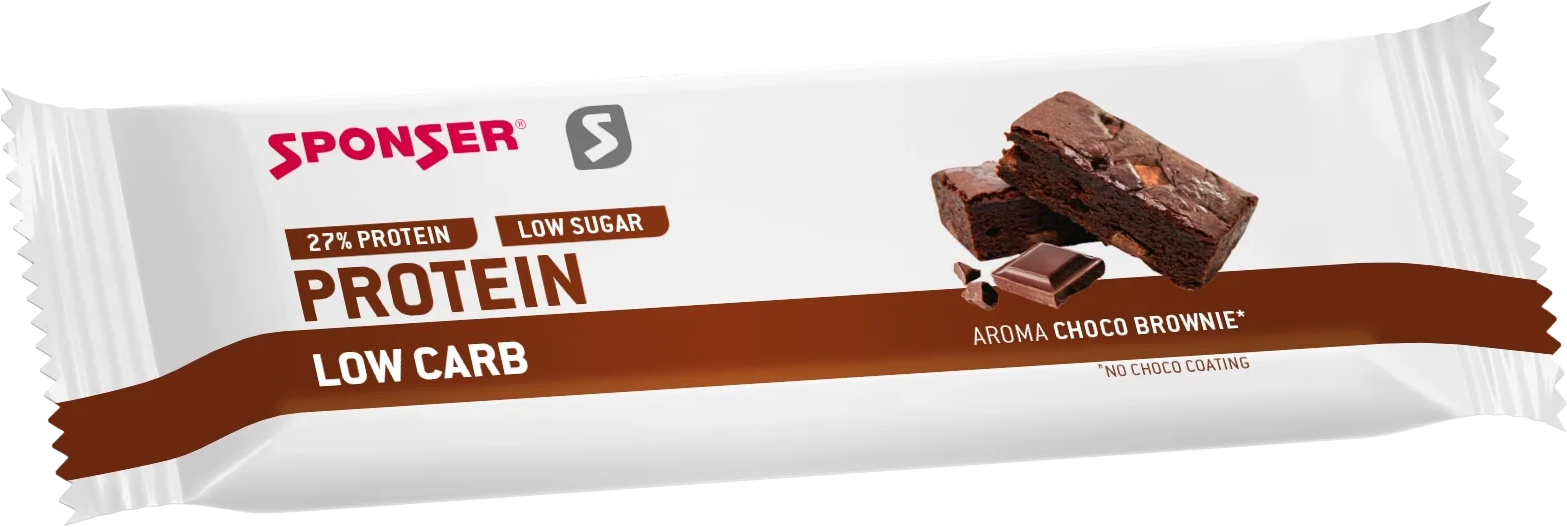 SPONSER® Protein Low Carb Bar Schoko Brownie 50g SPONSER® Protein Low Carb Bar Schoko Brownie 50g
