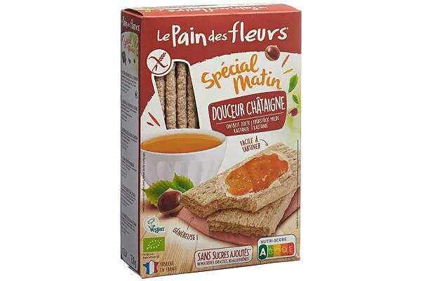 BLUMENBROT Spécial Matin Kastanie Bio 230g