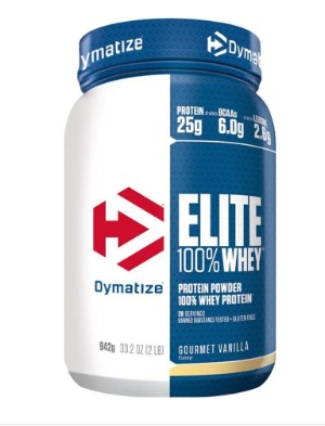DYMATIZE Elite Whey Gourmet Vanilla 942g DYMATIZE Elite Whey Gourmet Vanilla 942g