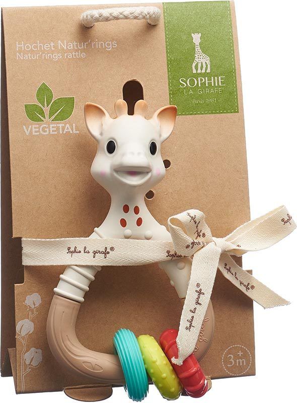 Sophie la girafe Rassel Natur'rings