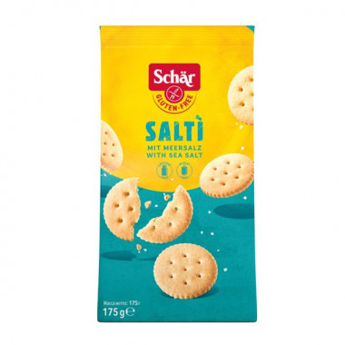 Schär Salti Salzgebäck glutenfrei Btl 175g Schär Salti Salzgebäck glutenfrei Btl 175g