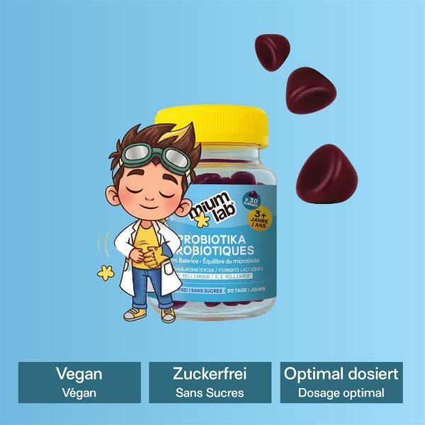 MiumLab Kids Gummies Probiotika 30 Stück