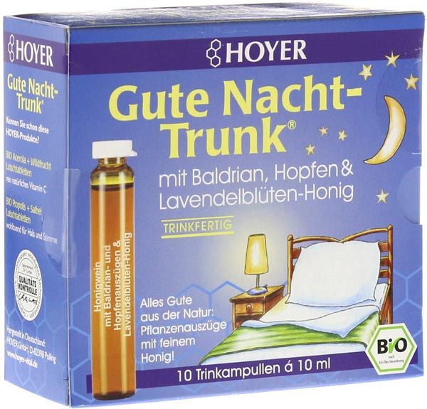 HOYER Gute Nacht-Trunk 10 Trinkamp 10ml HOYER Gute Nacht-Trunk 10 Trinkamp 10ml