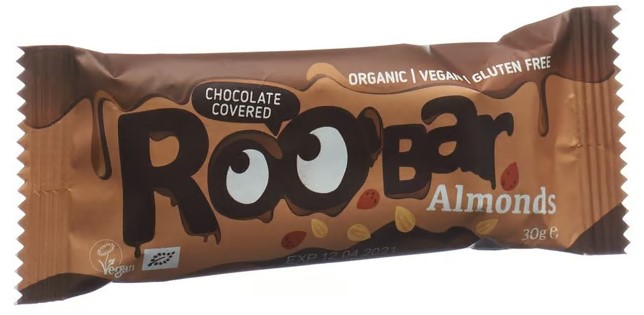 ROOBAR Schokoriegel mit Mandel 30g