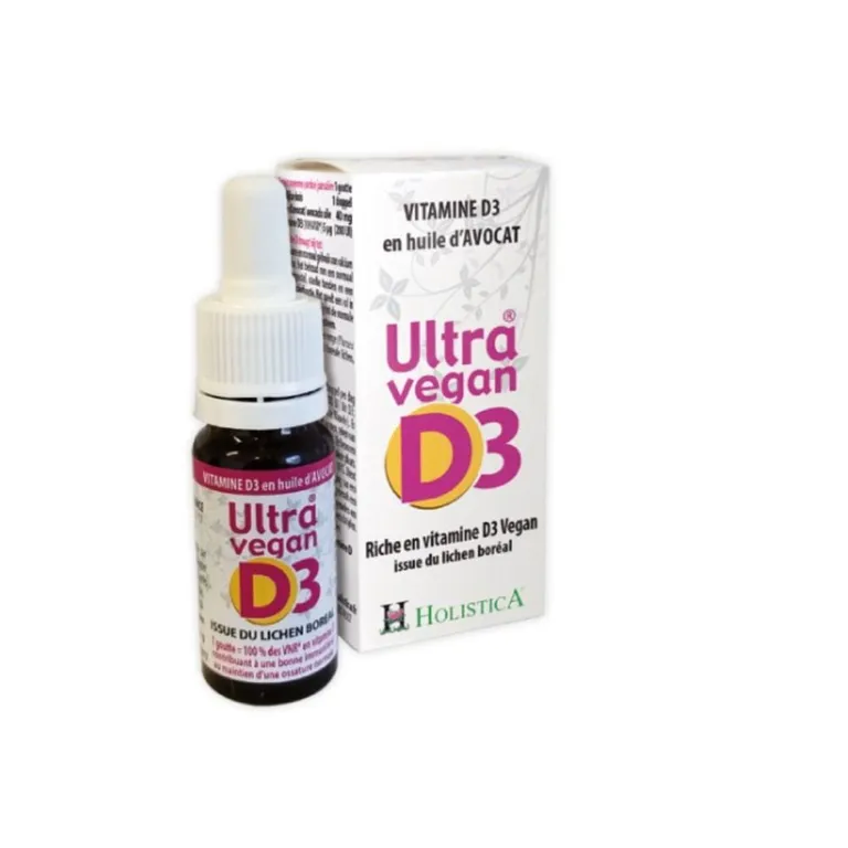 Holistica Ultra Vegan D3 Liquid Flasche 8ml